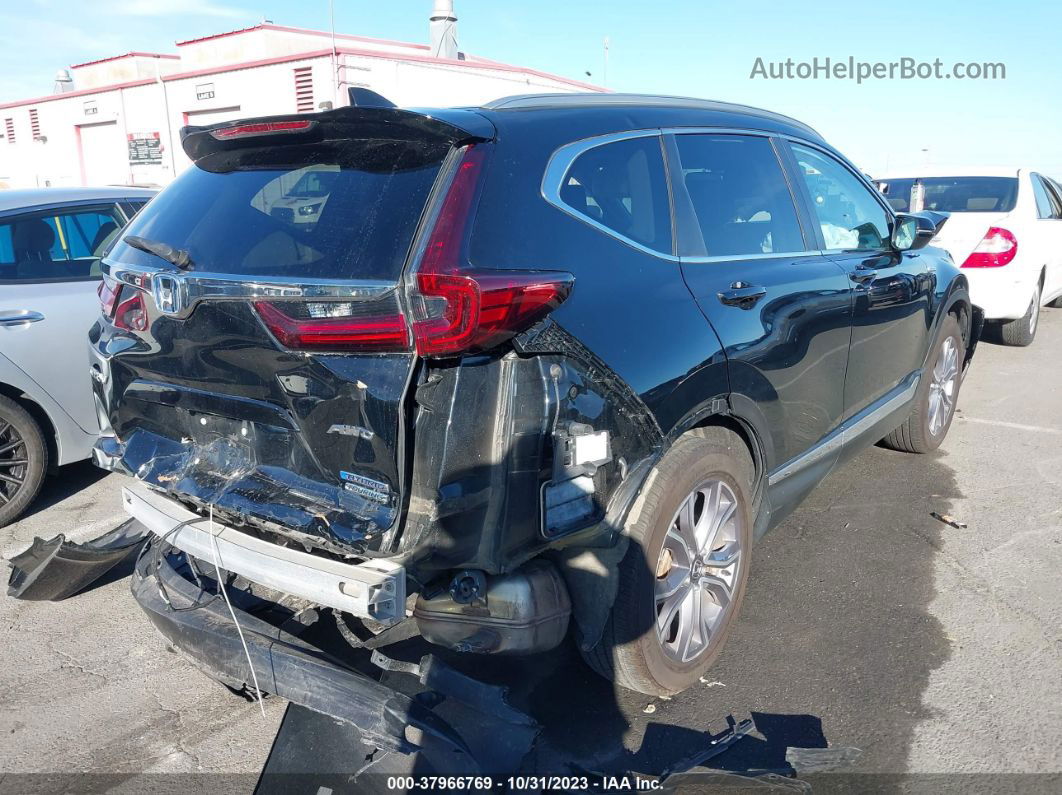 2020 Honda Cr-v Hybrid Touring Black vin: 7FART6H97LE008062