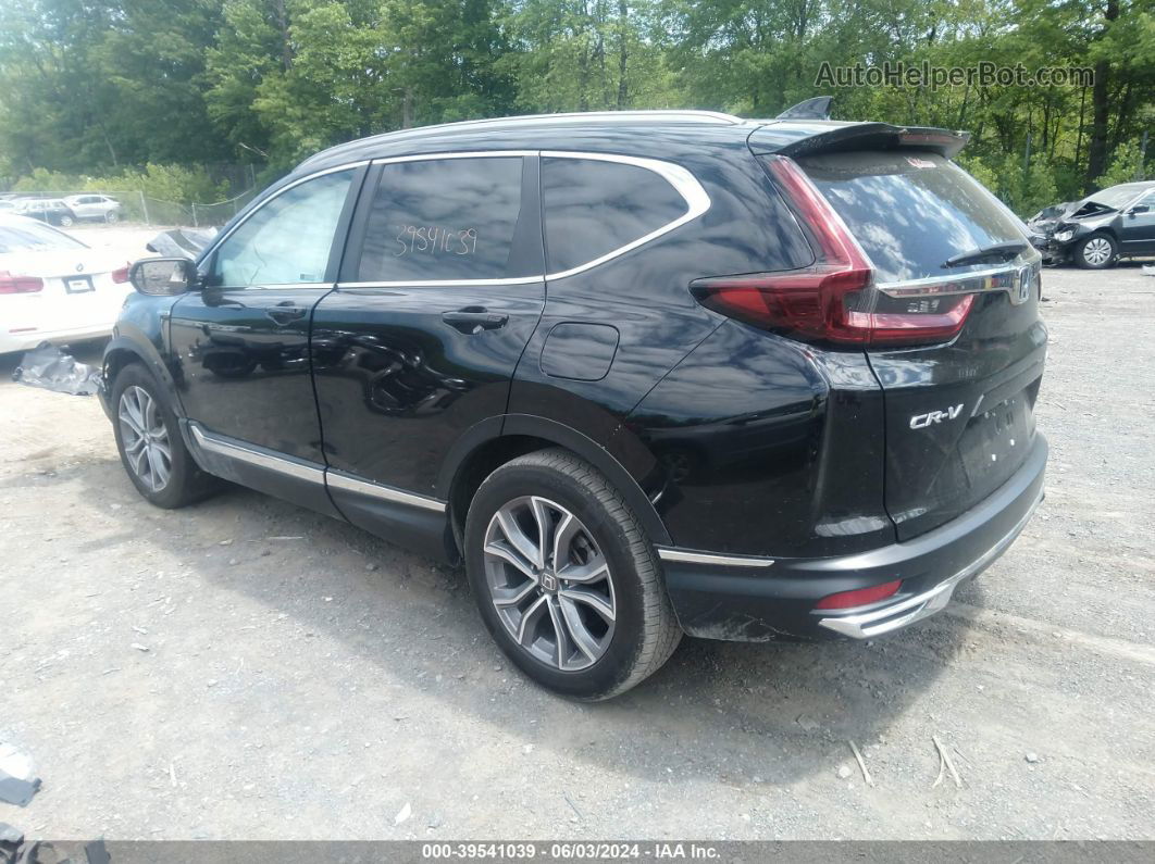 2020 Honda Cr-v Hybrid Touring Black vin: 7FART6H97LE020826