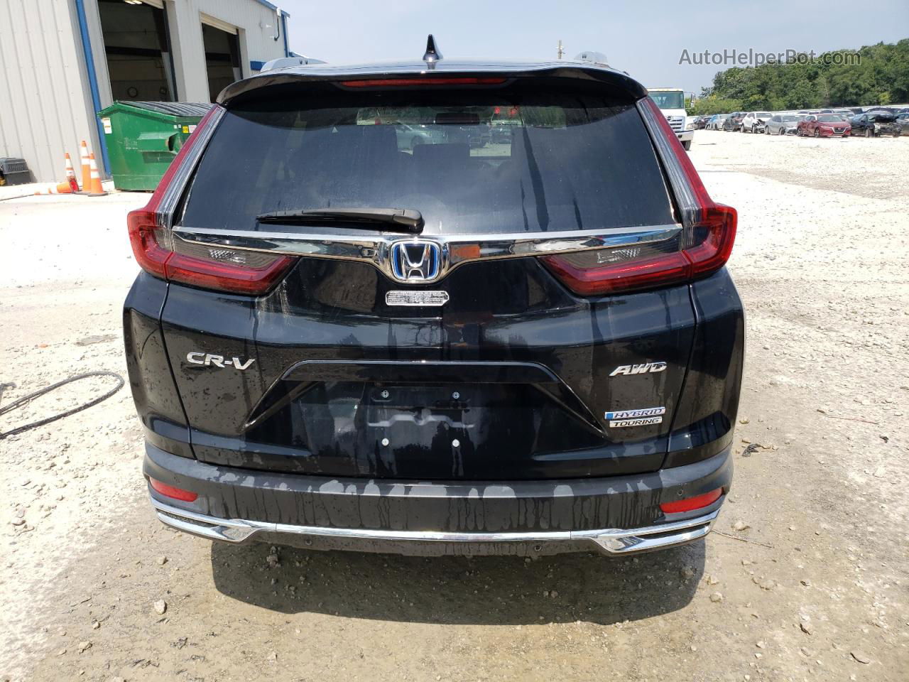 2020 Honda Cr-v Touring Black vin: 7FART6H98LE006756