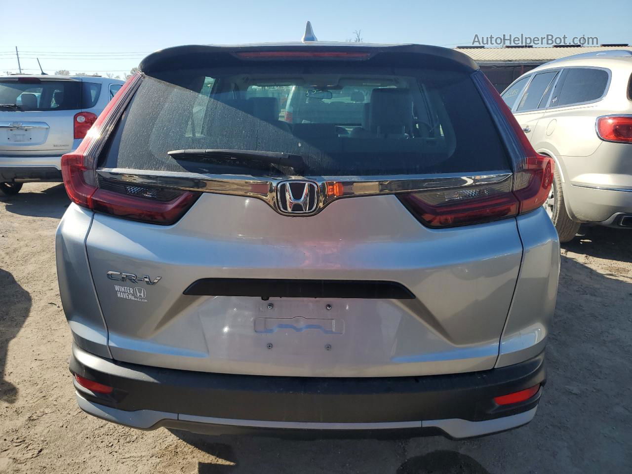 2020 Honda Cr-v Lx Silver vin: 7FARW1H20LE008935