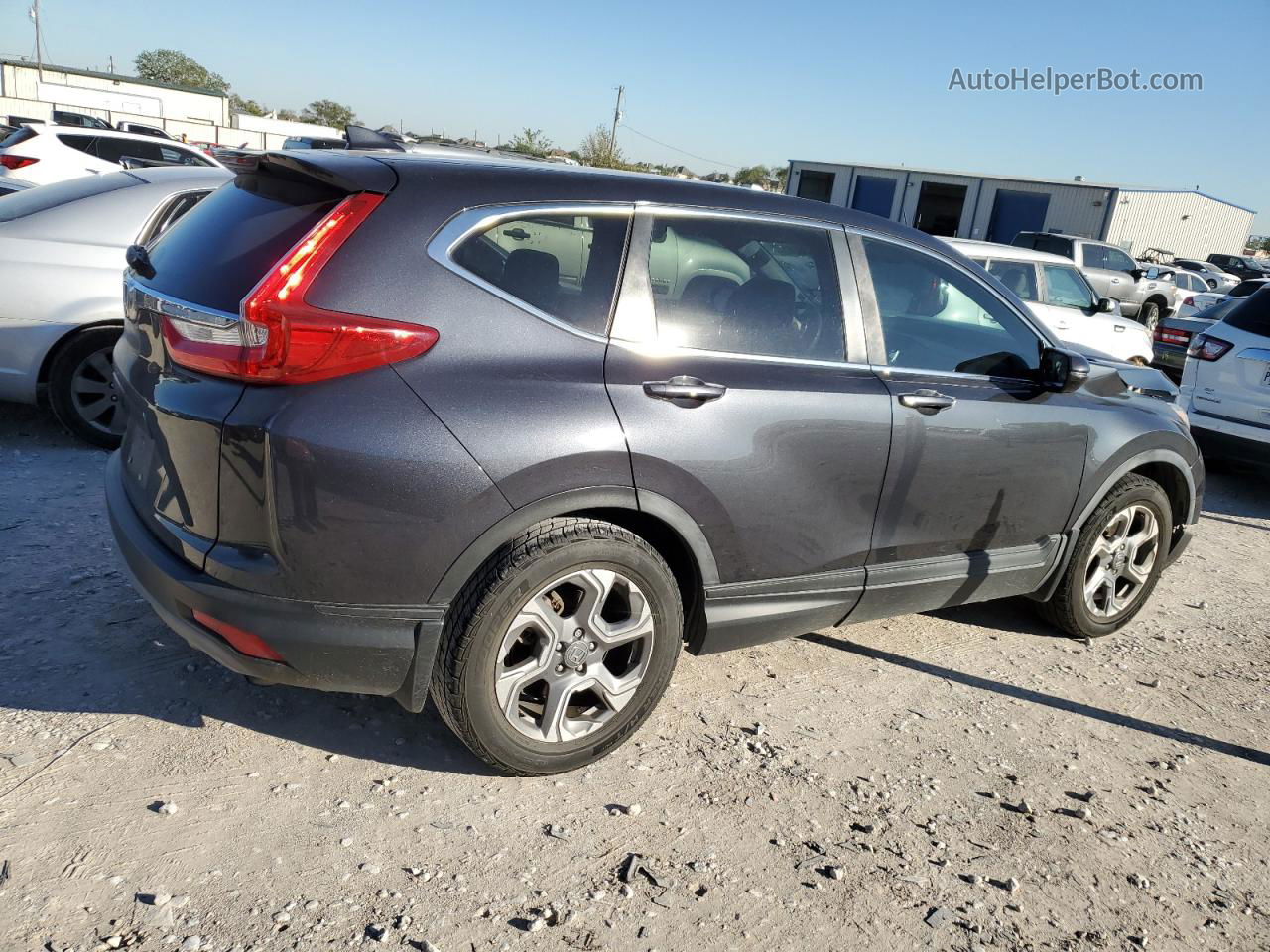 2018 Honda Cr-v Ex Charcoal vin: 7FARW1H50JE048262