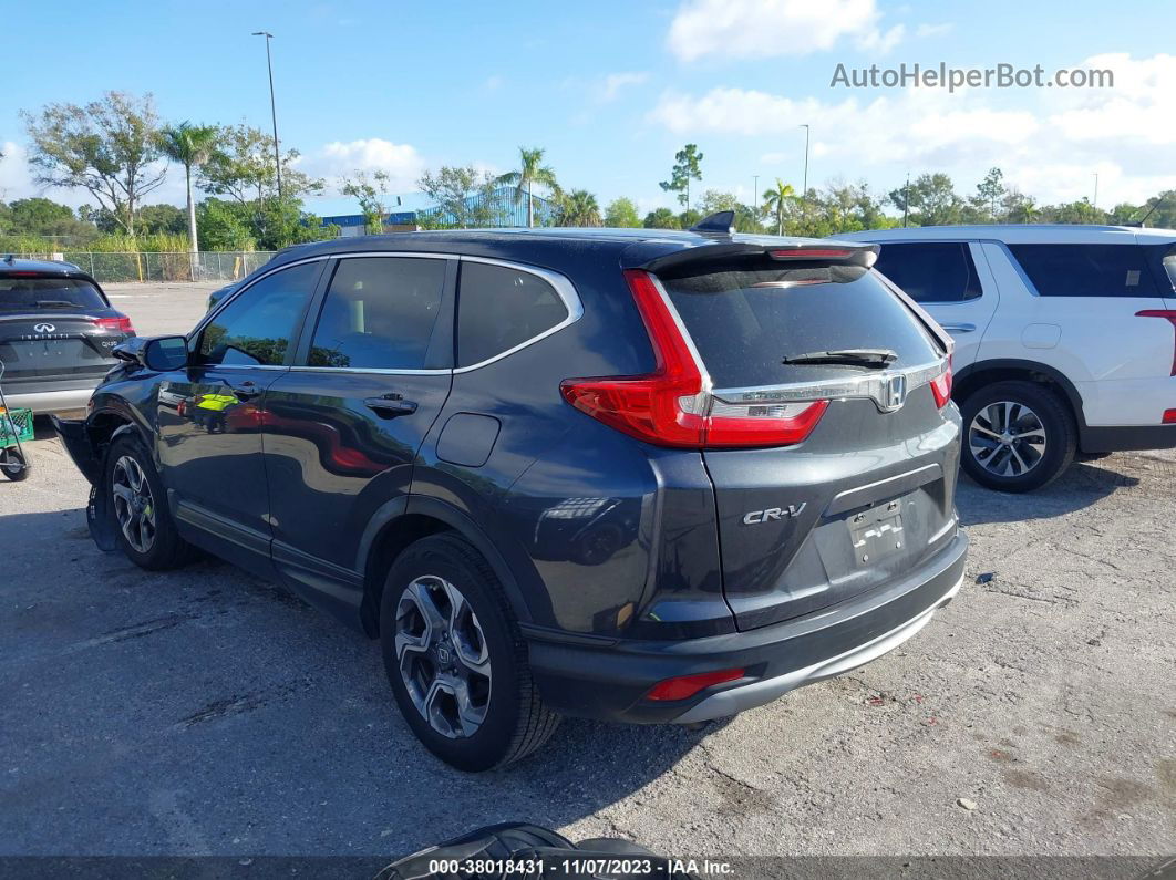 2019 Honda Cr-v Ex Gray vin: 7FARW1H50KE001461