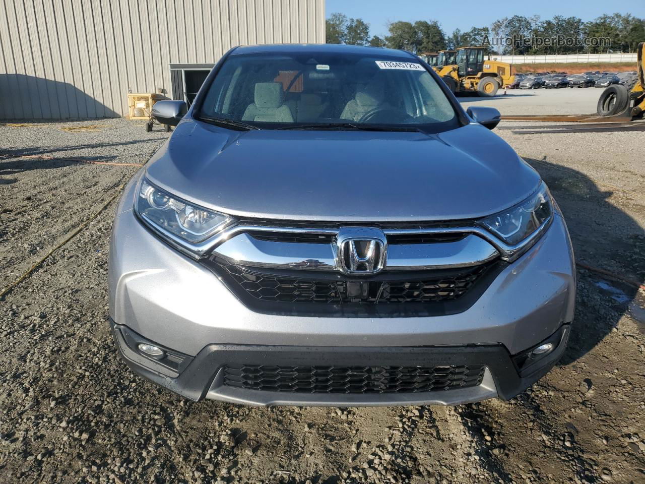 2019 Honda Cr-v Ex Silver vin: 7FARW1H50KE011522