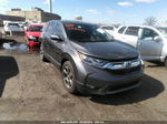 2018 Honda Cr-v Ex Gray vin: 7FARW1H51JE035634