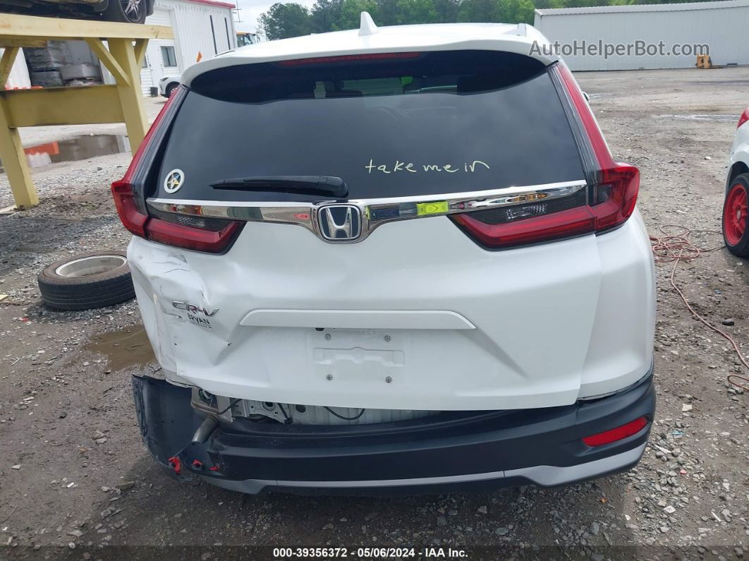 2020 Honda Cr-v 2wd Ex White vin: 7FARW1H51LE028525