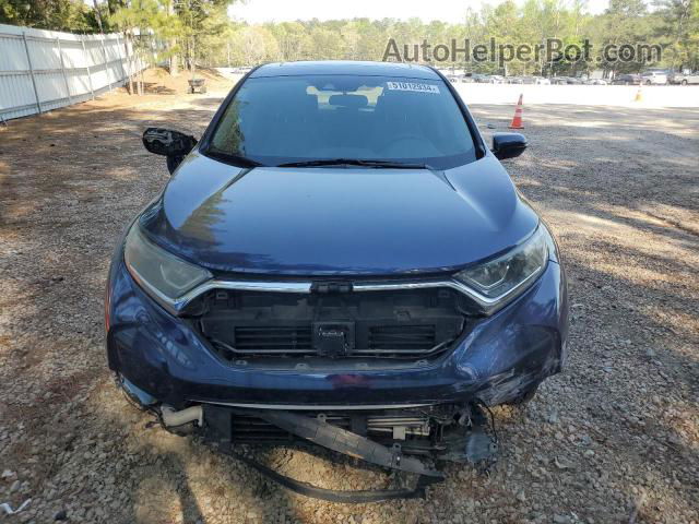 2017 Honda Cr-v Ex Blue vin: 7FARW1H52HE007268