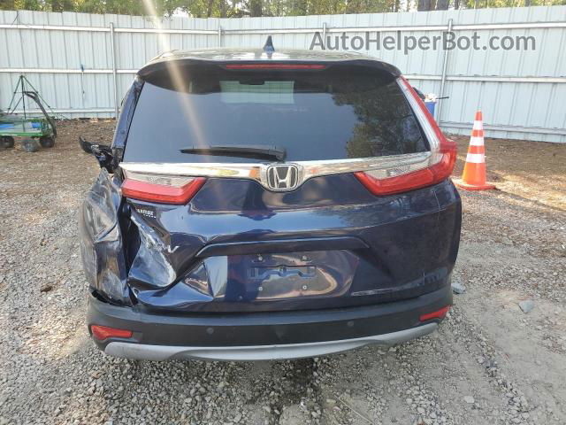 2017 Honda Cr-v Ex Blue vin: 7FARW1H52HE007268