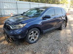 2017 Honda Cr-v Ex Blue vin: 7FARW1H52HE007268