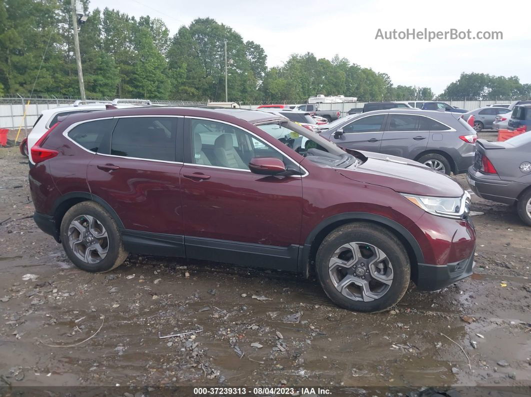 2018 Honda Cr-v Ex Purple vin: 7FARW1H52JE033083