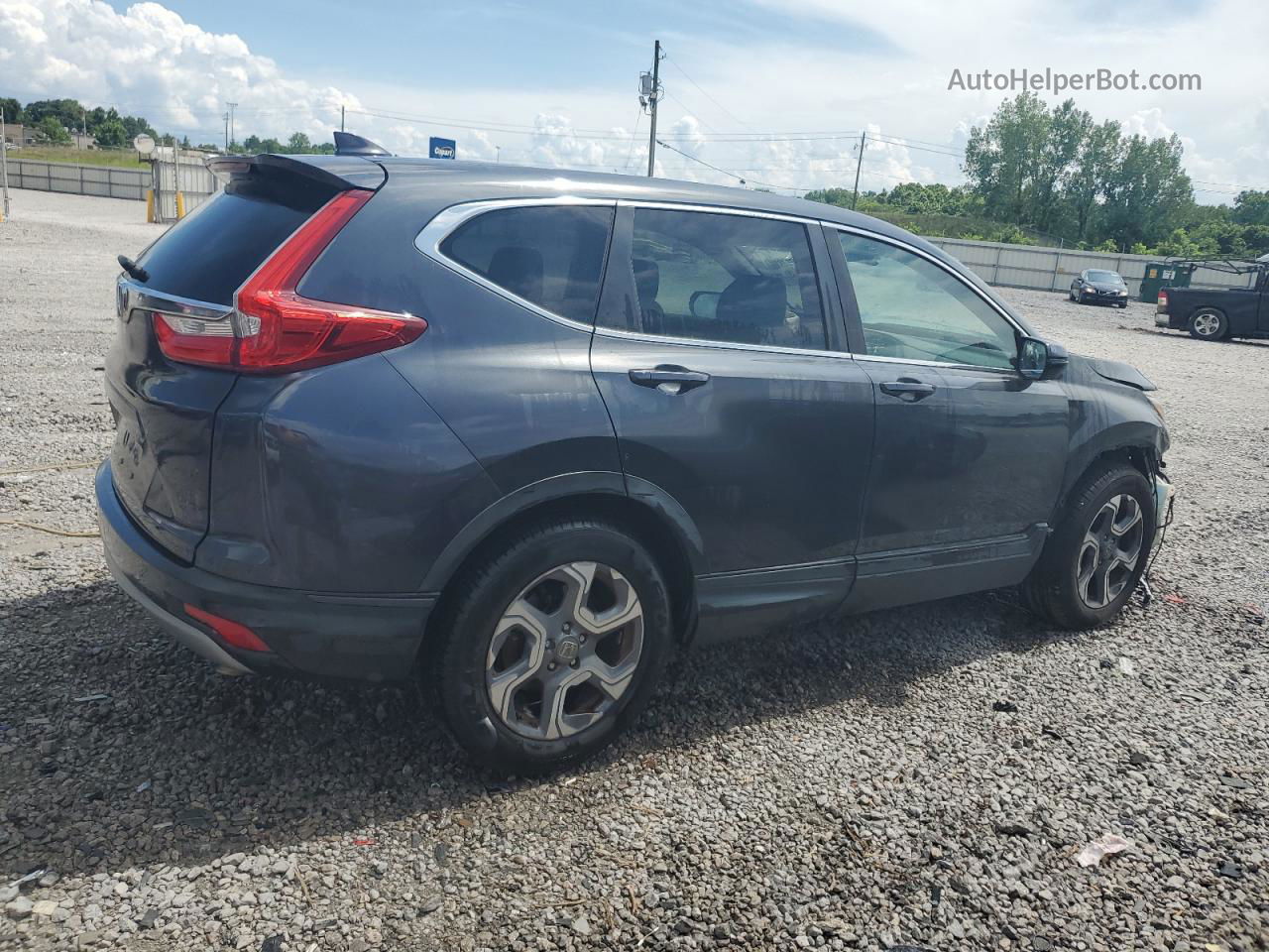 2018 Honda Cr-v Ex Угольный vin: 7FARW1H52JE033794