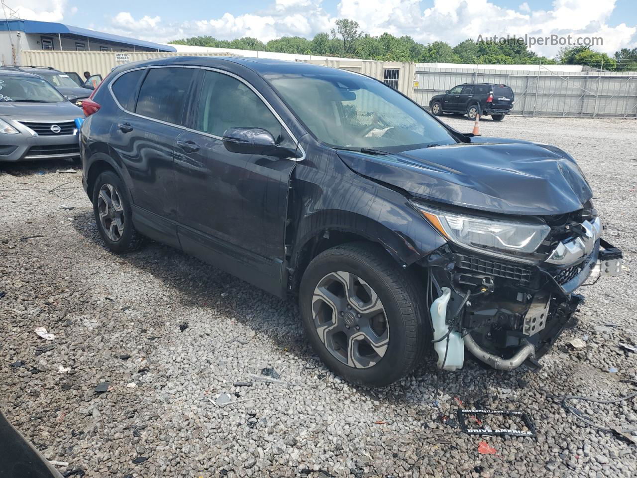 2018 Honda Cr-v Ex Charcoal vin: 7FARW1H52JE033794