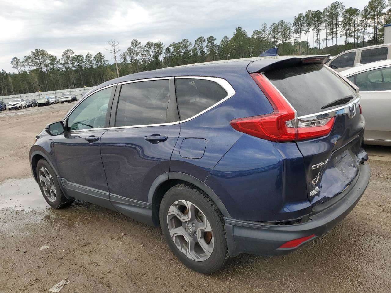 2019 Honda Cr-v Ex Синий vin: 7FARW1H52KE014969