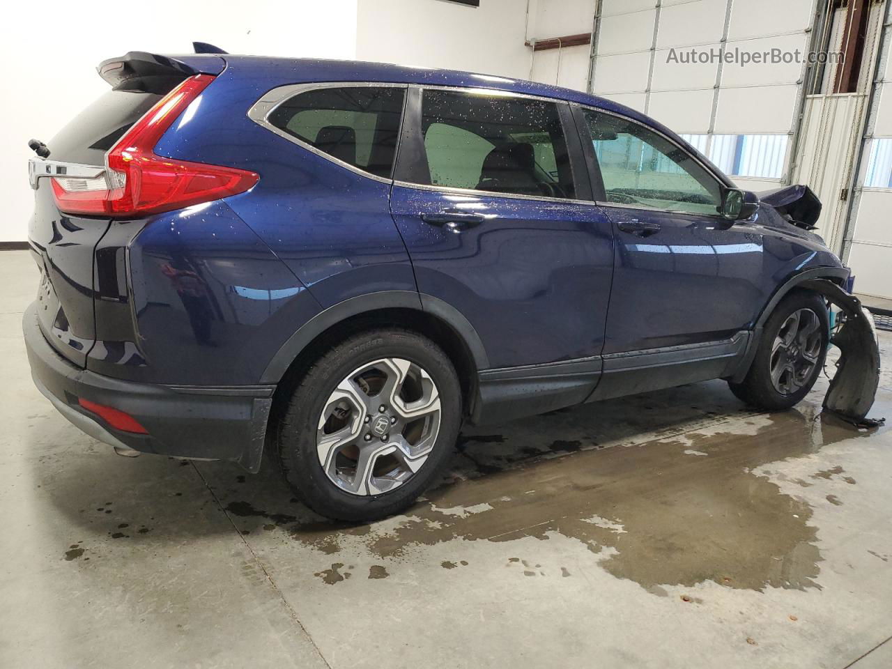 2017 Honda Cr-v Ex Blue vin: 7FARW1H53HE003441