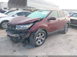 2017 Honda Cr-v Ex Burgundy vin: 7FARW1H53HE016500