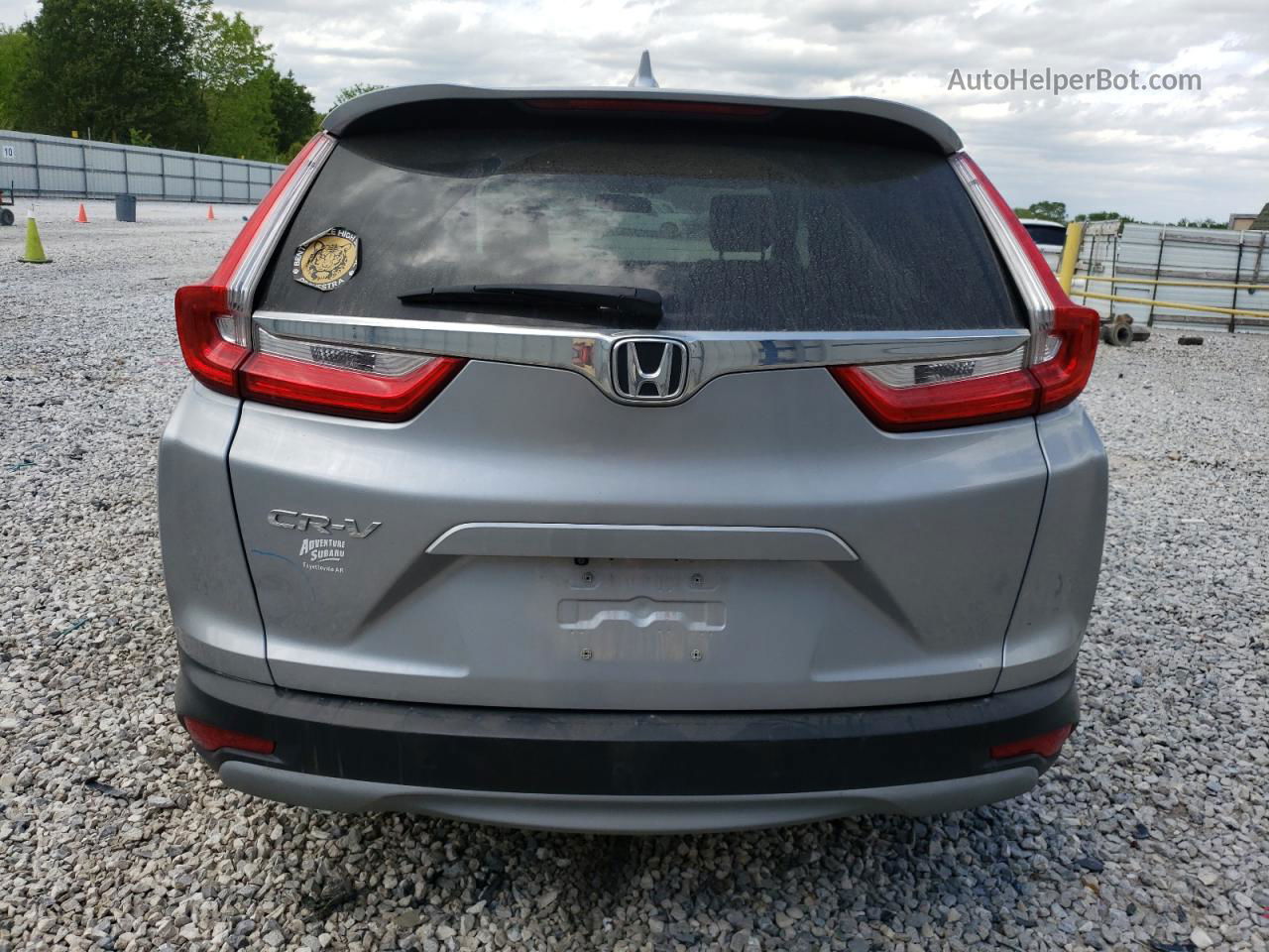 2018 Honda Cr-v Ex Silver vin: 7FARW1H53JE020116