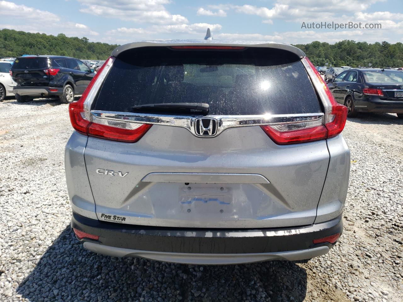 2019 Honda Cr-v Ex Серебряный vin: 7FARW1H53KE003091