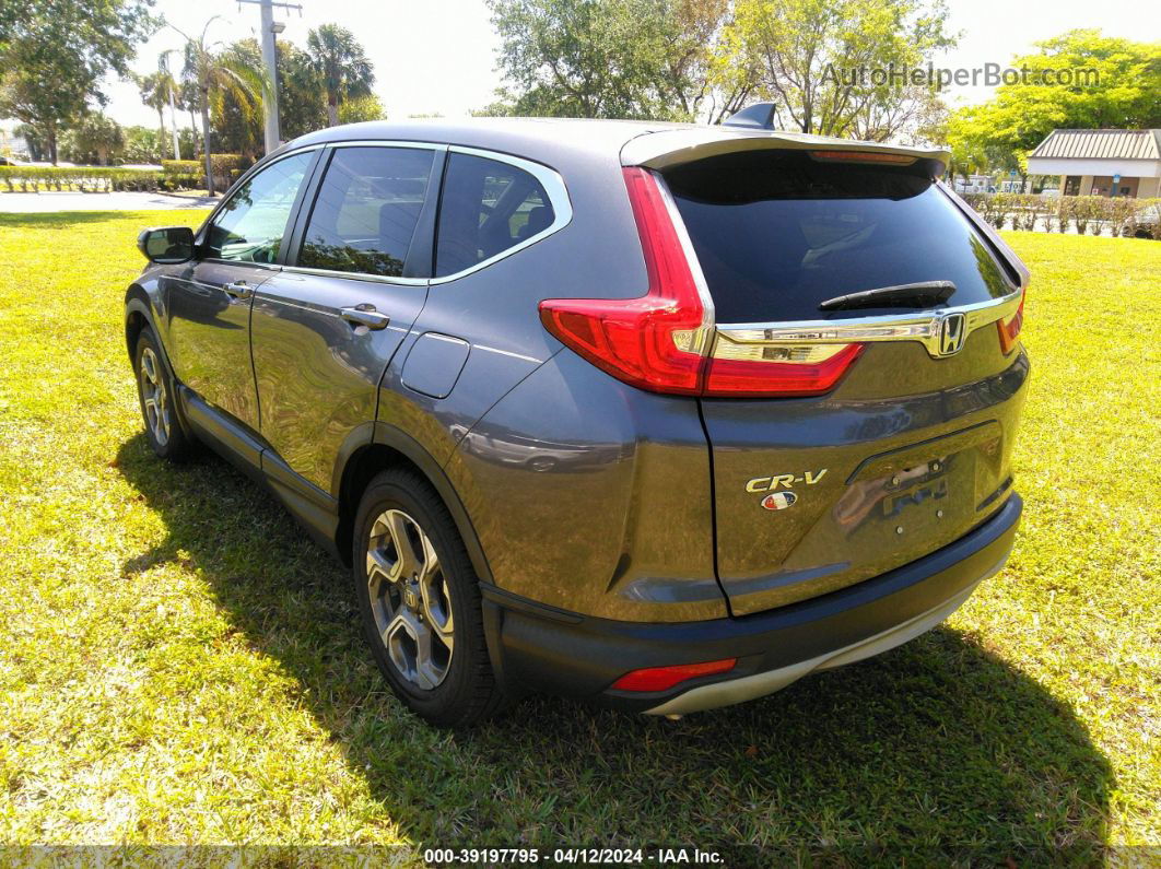 2019 Honda Cr-v Ex Gray vin: 7FARW1H53KE020120