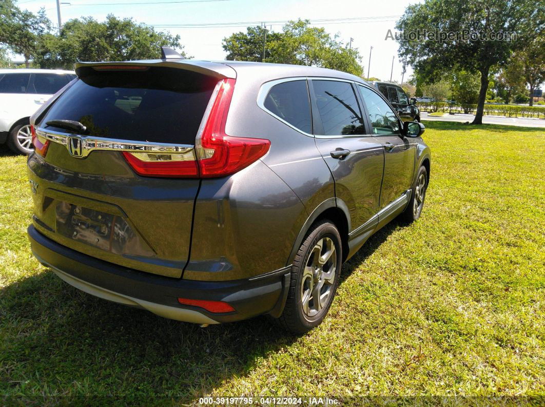 2019 Honda Cr-v Ex Gray vin: 7FARW1H53KE020120