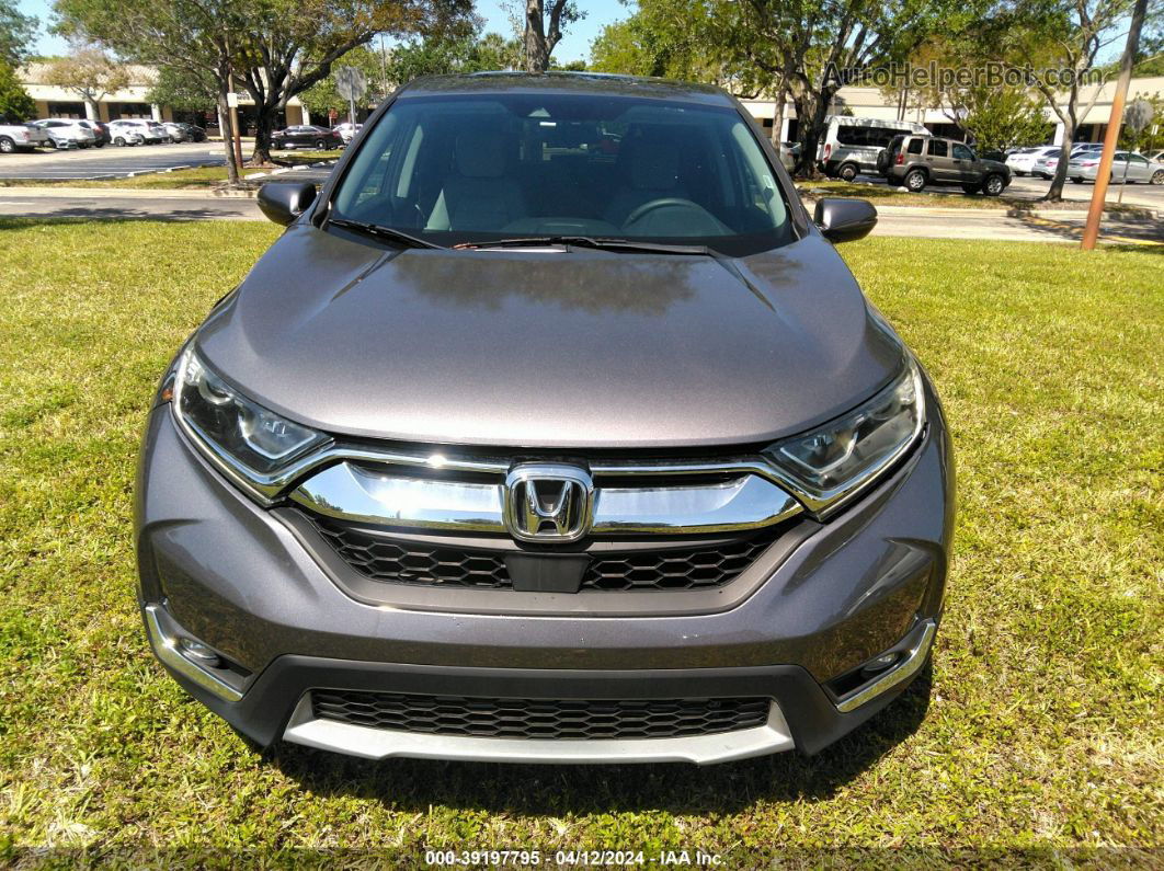 2019 Honda Cr-v Ex Gray vin: 7FARW1H53KE020120