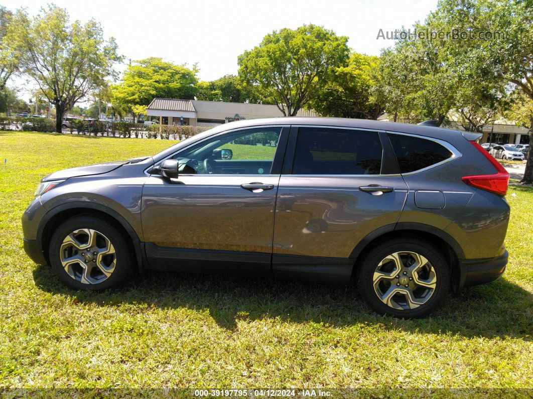 2019 Honda Cr-v Ex Gray vin: 7FARW1H53KE020120