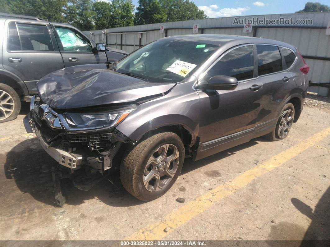 2019 Honda Cr-v Ex Gray vin: 7FARW1H53KE025155