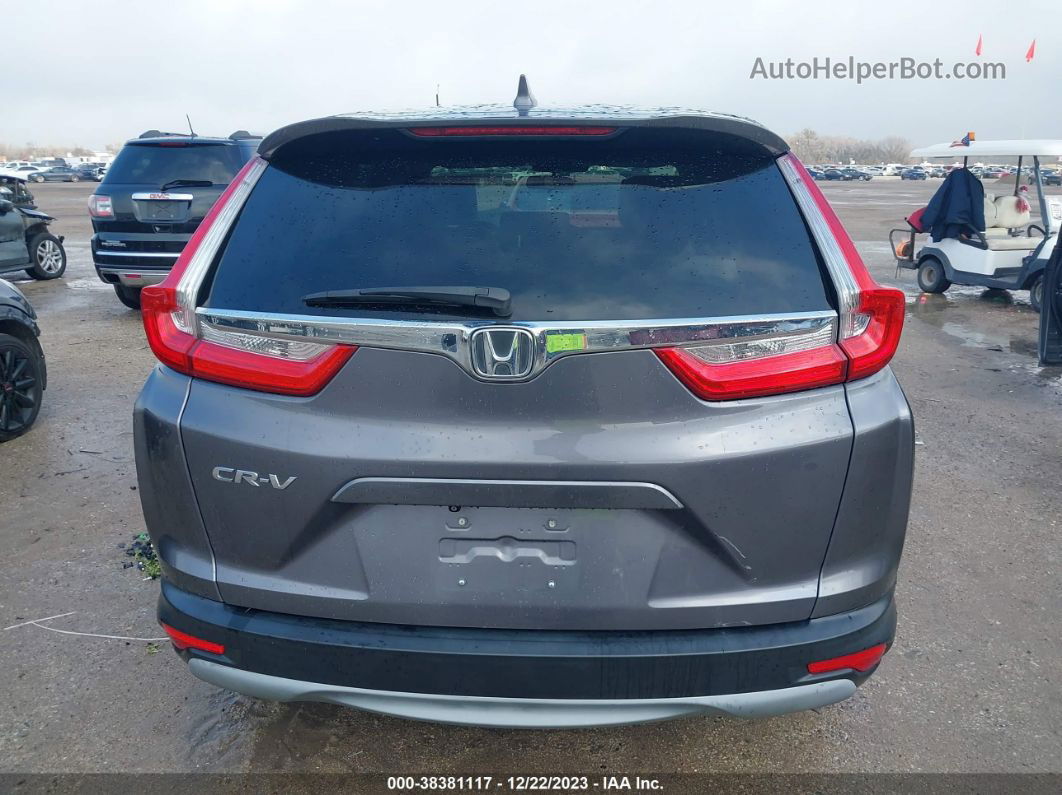 2017 Honda Cr-v Ex Gray vin: 7FARW1H54HE013282