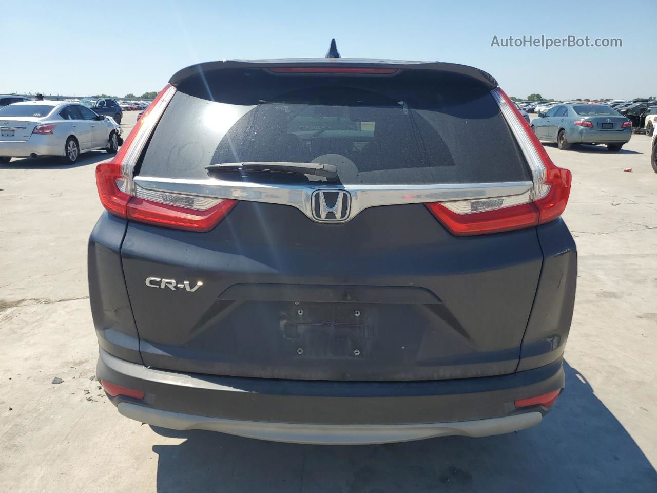 2017 Honda Cr-v Ex Gray vin: 7FARW1H54HE041437