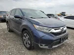 2017 Honda Cr-v Ex Blue vin: 7FARW1H55HE039065