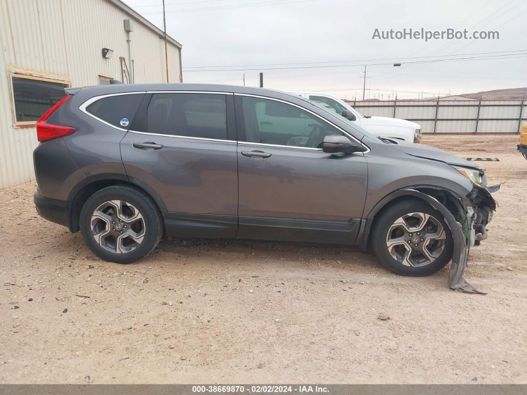 2017 Honda Cr-v Ex Gray vin: 7FARW1H56HE010321