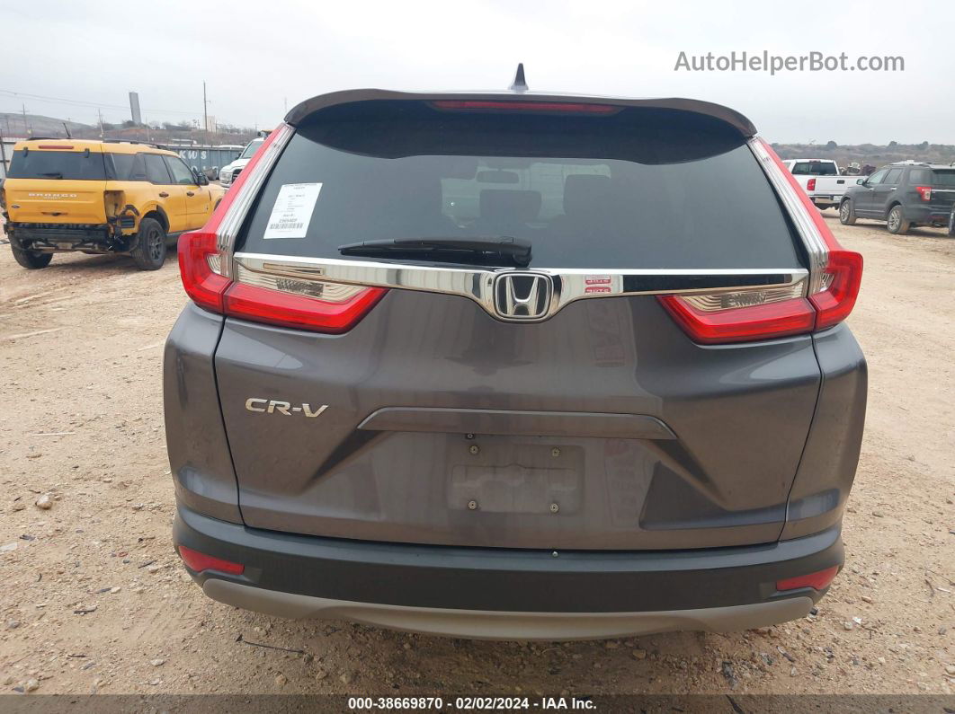 2017 Honda Cr-v Ex Gray vin: 7FARW1H56HE010321