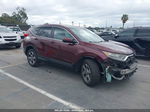 2018 Honda Cr-v Ex Burgundy vin: 7FARW1H56JE014777