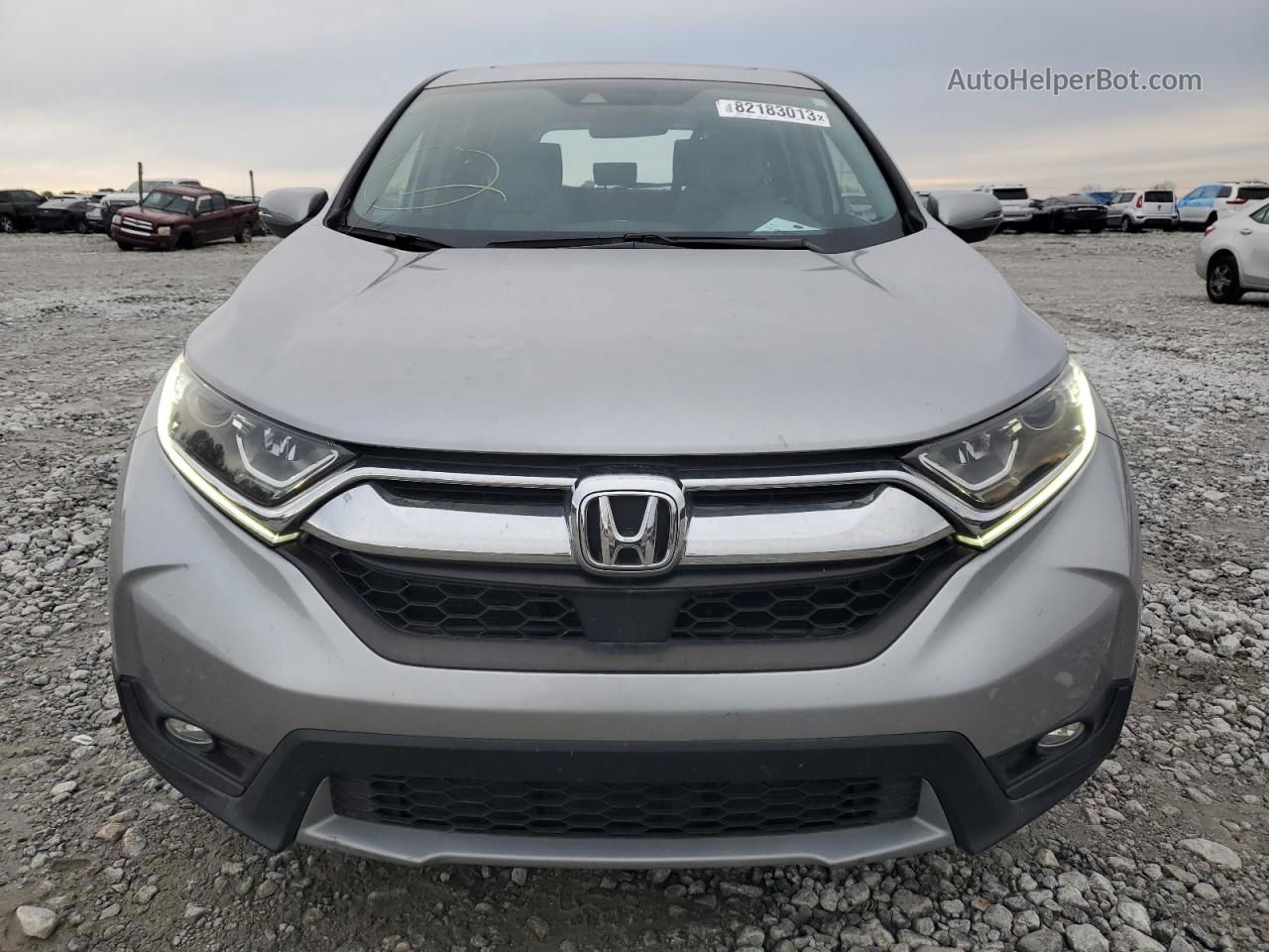 2018 Honda Cr-v Ex Gray vin: 7FARW1H56JE017128