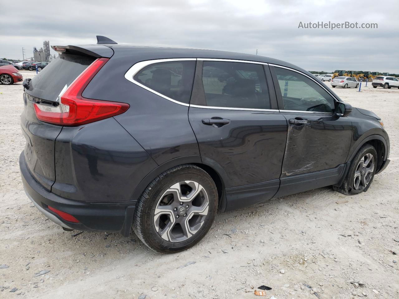 2017 Honda Cr-v Ex Charcoal vin: 7FARW1H57HE025975