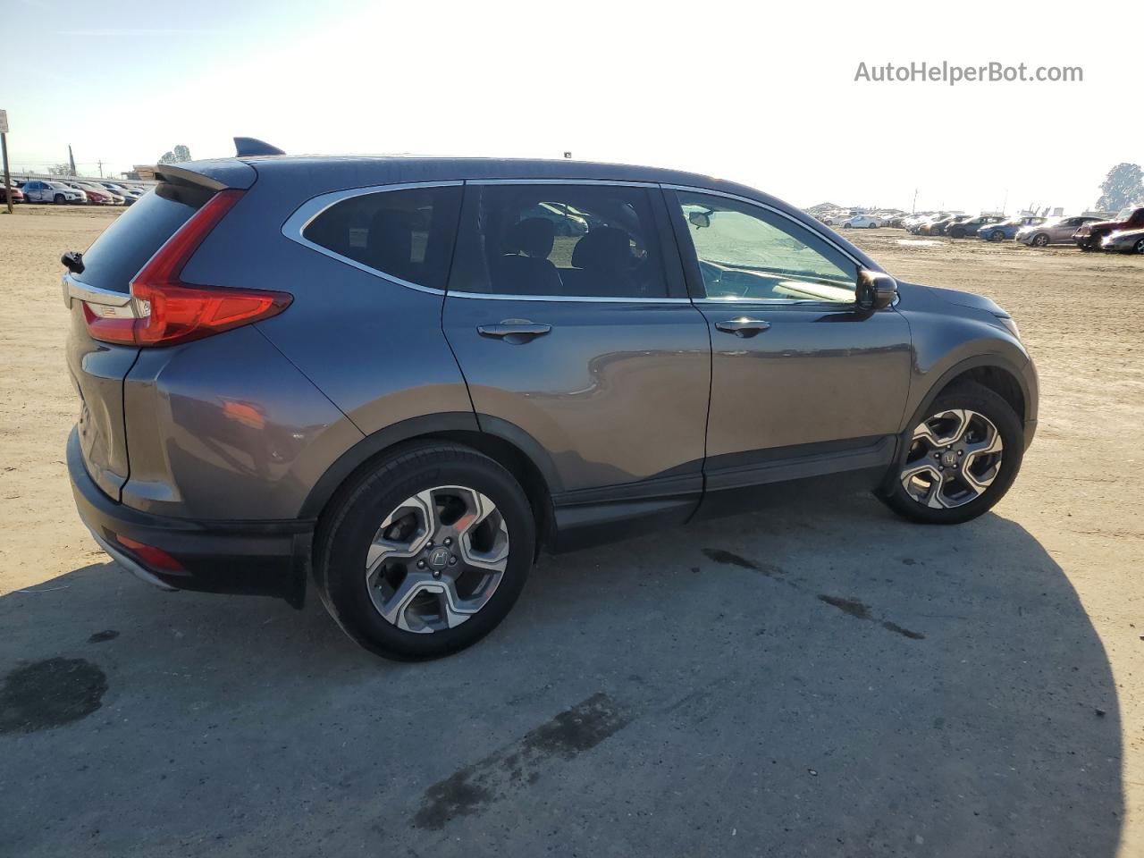 2017 Honda Cr-v Ex Gray vin: 7FARW1H57HE032327