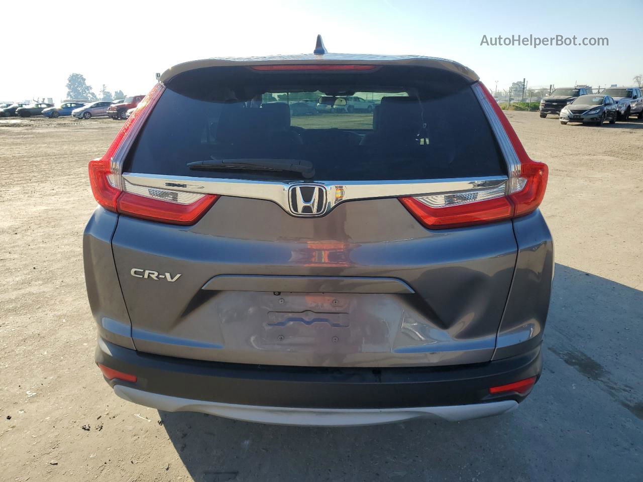 2017 Honda Cr-v Ex Gray vin: 7FARW1H57HE032327