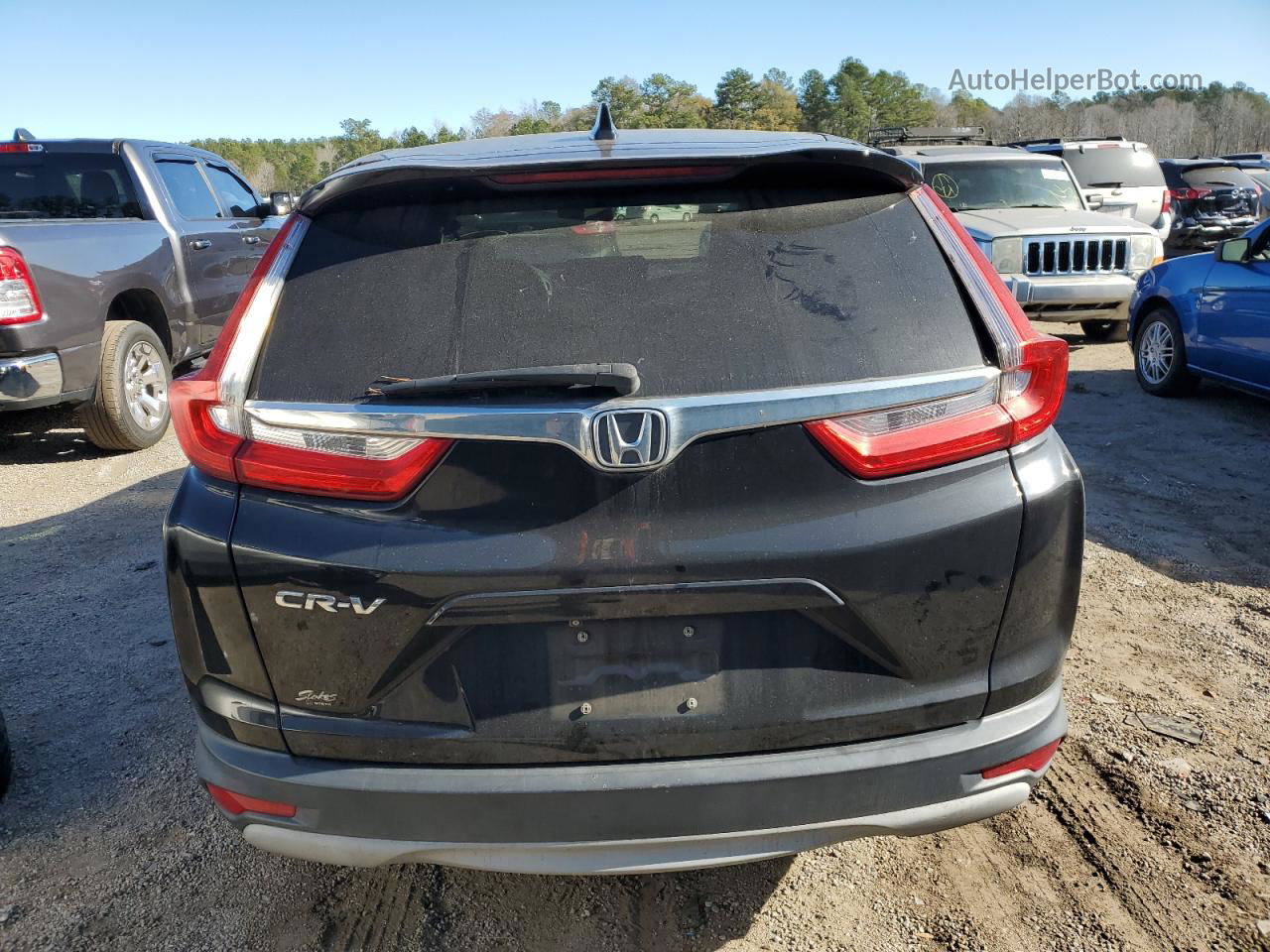 2018 Honda Cr-v Ex Black vin: 7FARW1H57JE009622