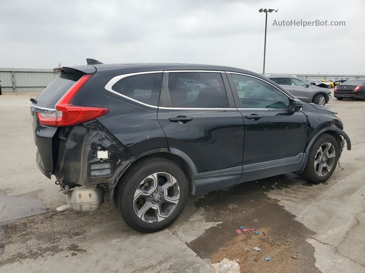 2018 Honda Cr-v Ex Black vin: 7FARW1H57JE020636