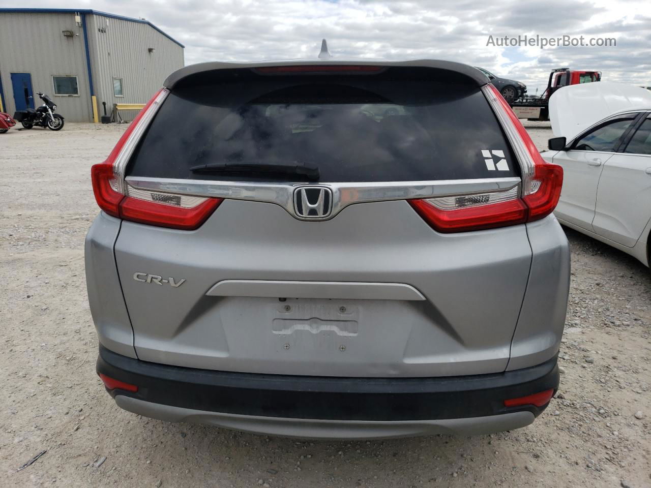 2019 Honda Cr-v Ex Silver vin: 7FARW1H57KE039429