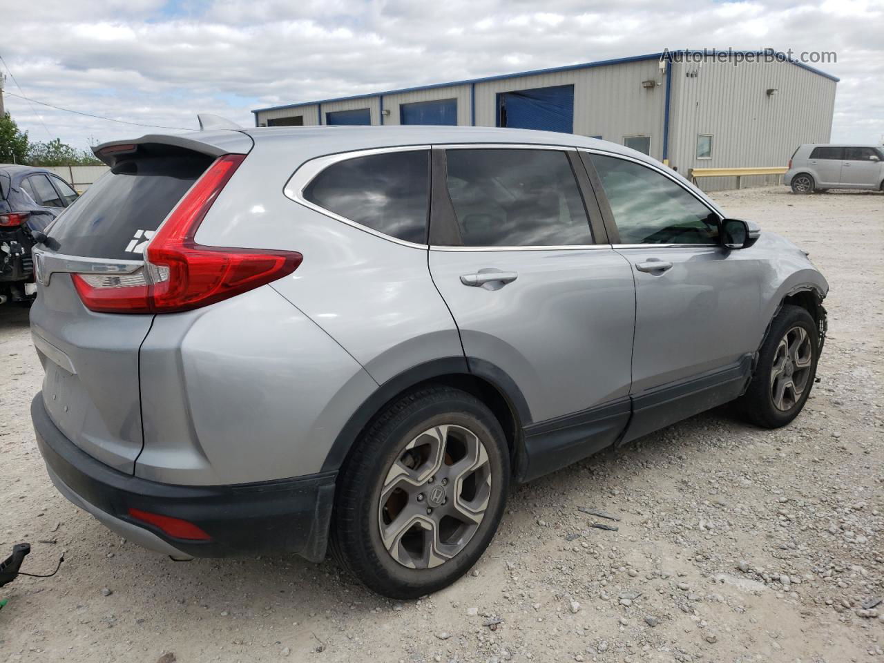 2019 Honda Cr-v Ex Silver vin: 7FARW1H57KE039429