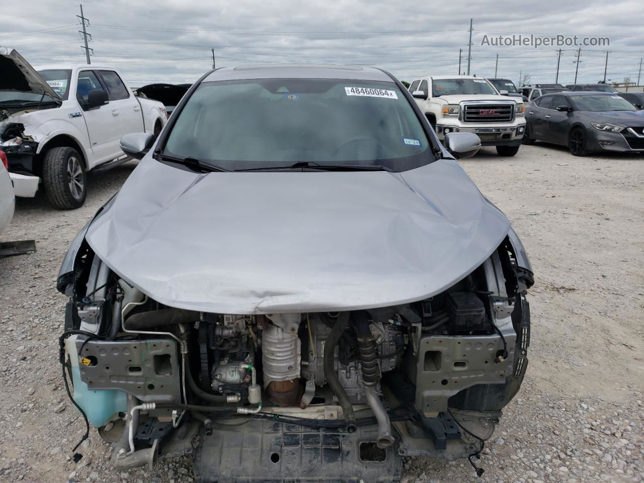 2019 Honda Cr-v Ex Silver vin: 7FARW1H57KE039429