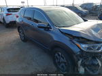 2018 Honda Cr-v Ex Gray vin: 7FARW1H58JE012108