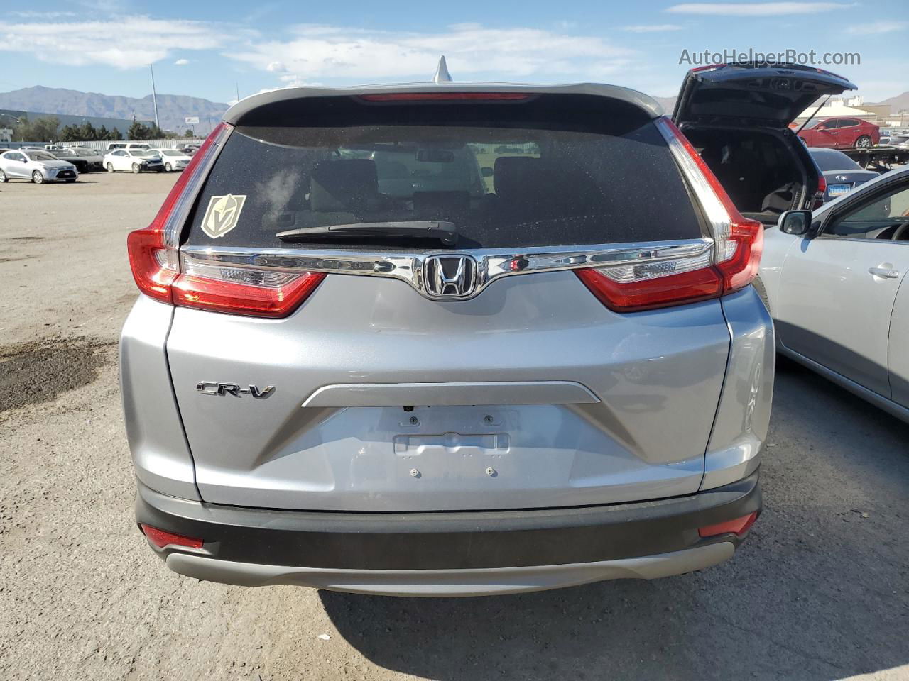 2018 Honda Cr-v Ex Silver vin: 7FARW1H58JE022606