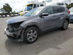 2018 Honda Cr-v Ex Gray vin: 7FARW1H58JE030530