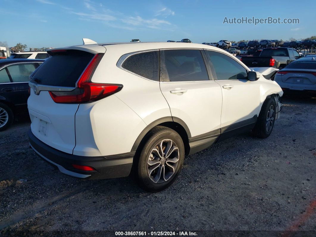 2020 Honda Cr-v 2wd Ex White vin: 7FARW1H58LE027369