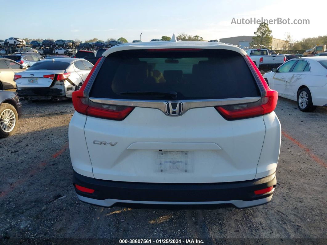 2020 Honda Cr-v 2wd Ex White vin: 7FARW1H58LE027369