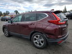 2018 Honda Cr-v Ex Бордовый vin: 7FARW1H59JE053735