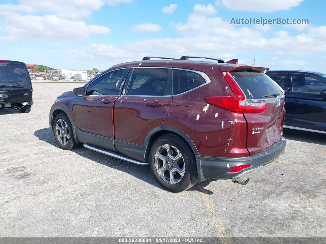 2017 Honda Cr-v Ex Red vin: 7FARW1H5XHE042088