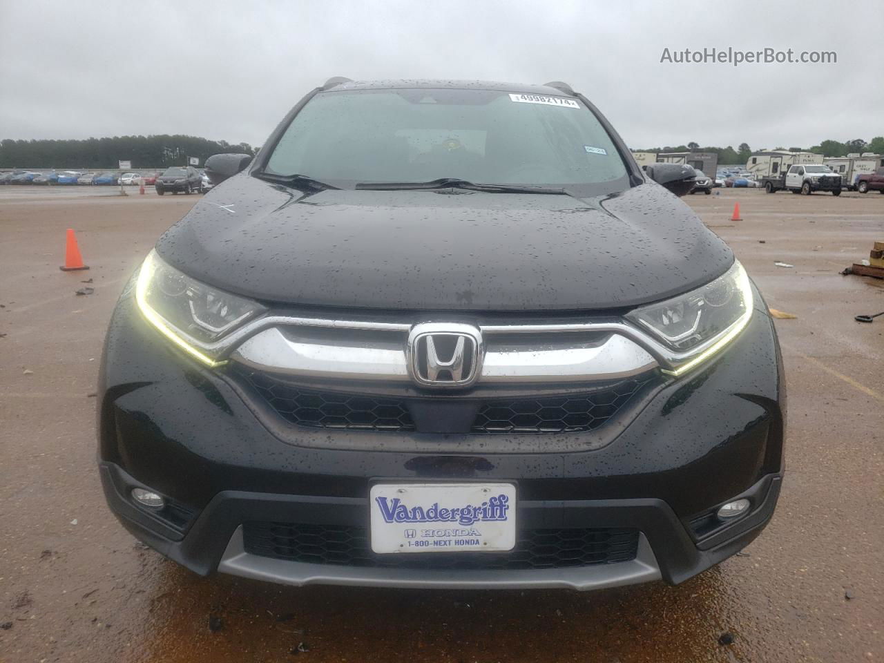 2018 Honda Cr-v Ex Black vin: 7FARW1H5XJE001353