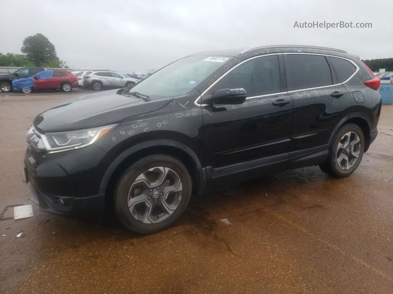 2018 Honda Cr-v Ex Black vin: 7FARW1H5XJE001353