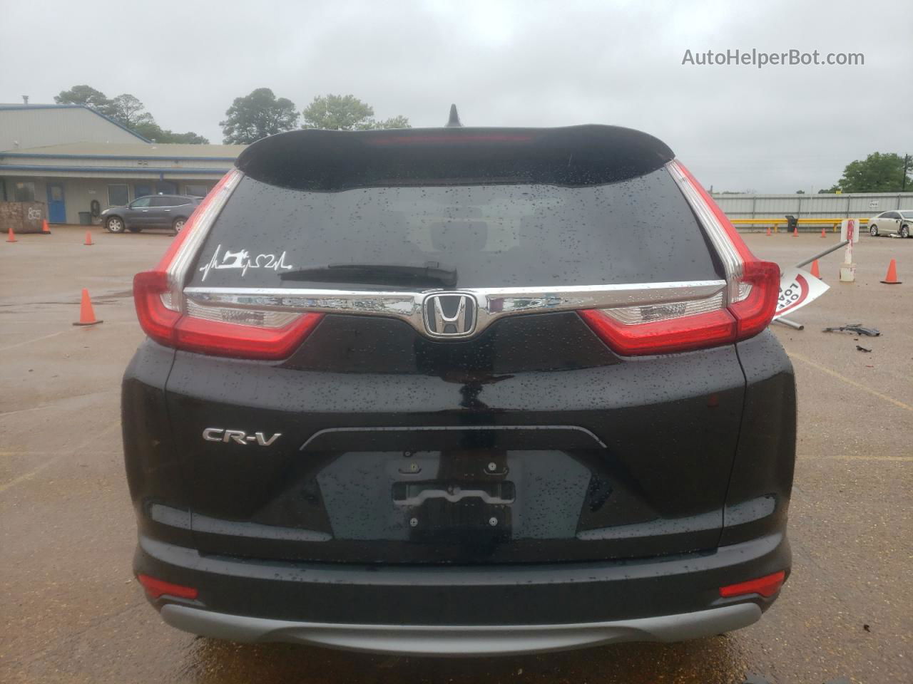 2018 Honda Cr-v Ex Черный vin: 7FARW1H5XJE001353